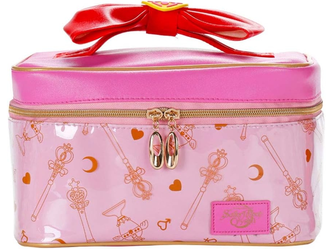 Nécessaire de Mulher ZMDECQNA Portátil Armazenamento Cosméticos Viagem Organizador Pele Castanho