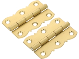 Villcase 2 Dobradiças De Piano Em Latão Estilo Vintage Com Operação Suave E Silenciosa Para Estante Ou Armário