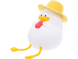 Luminária Noturna De Silicone Em Formato Pato Da Shineofi Para Bebês