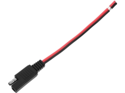 Extensão elétrica de alto desempenho, segura e padrão, SAE 14 AWG, preta.