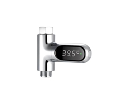 Led De Temperatura Da Ducha Digital, Termômetro De Água 360 Exibindo Em Tempo Real