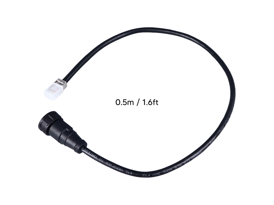 Laxiscreed Adaptador Rj45 Macho A Macho Com Roseta, Conector Estável E Fácil De Encadear
