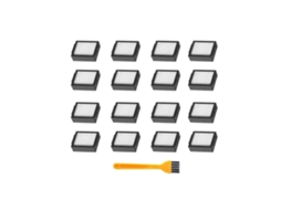 Acessórios de Aspirador 16 peças filtro hepa de substituição para i7 para i7+ e5 e6 kit de hepa de filtro