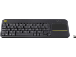 Teclado LOGITECH K400 Plus (Wireless - Layout Italiano)