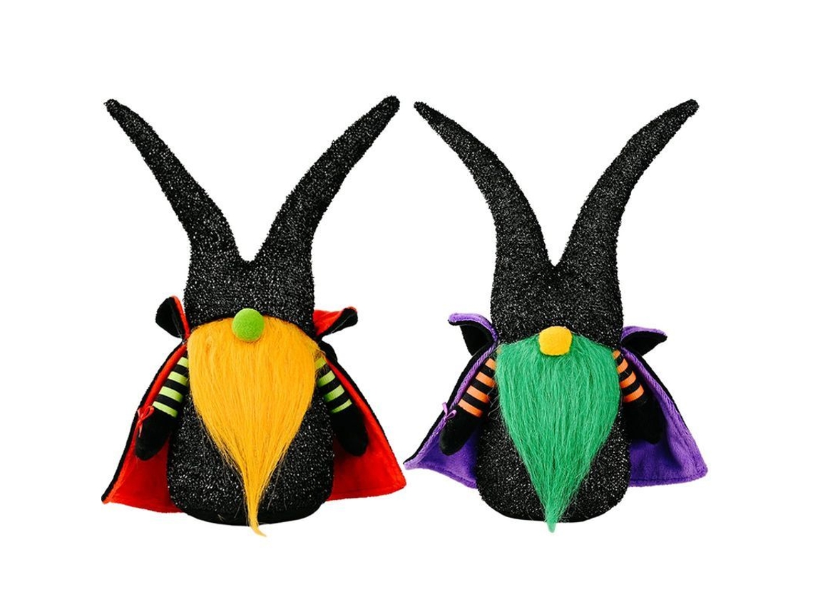 2026 2 pack Bonecos de Pelúcia Gnomos de Halloween Sem Rosto para Decoração de Prateleira em Camadas Ou Ornamento