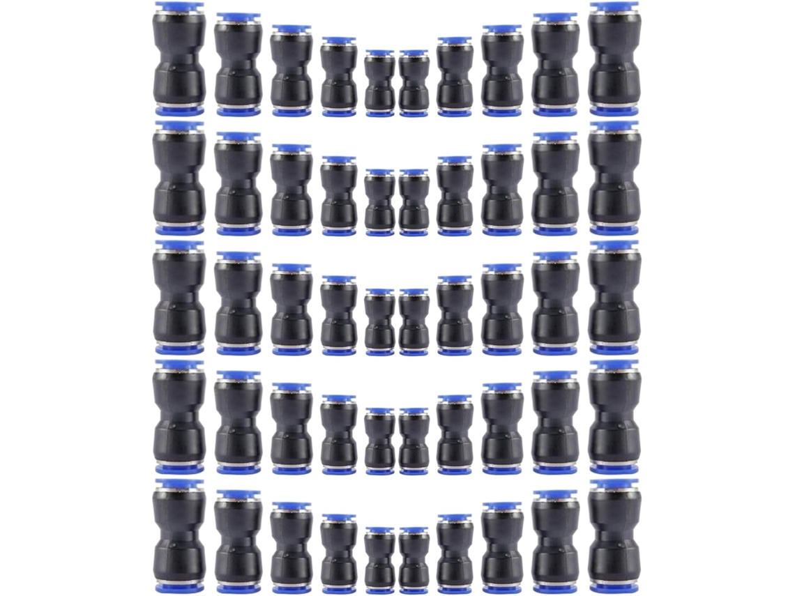 Conjunto de 50 conexões pneumáticas de engate rápido CHABERLU