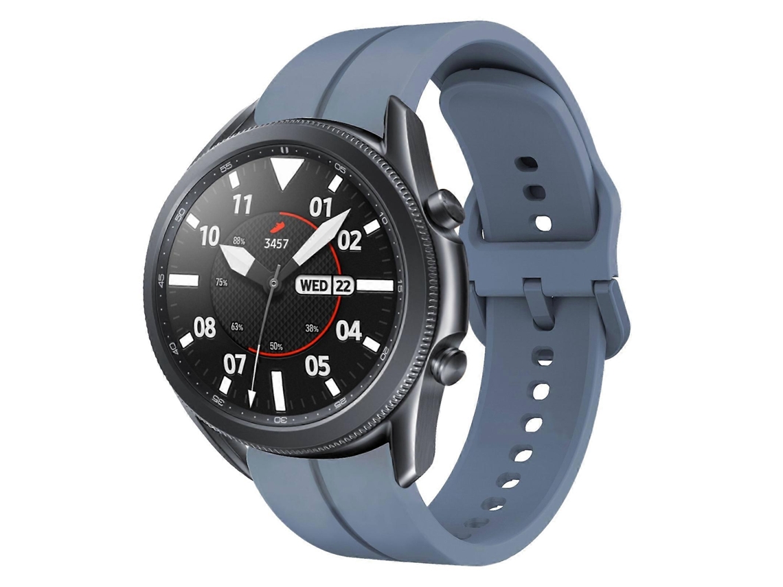 Pulseira De Silicone Em Formato De Laço Para Samsung Galaxy Watch3 (45 Mm X 22 Mm)
