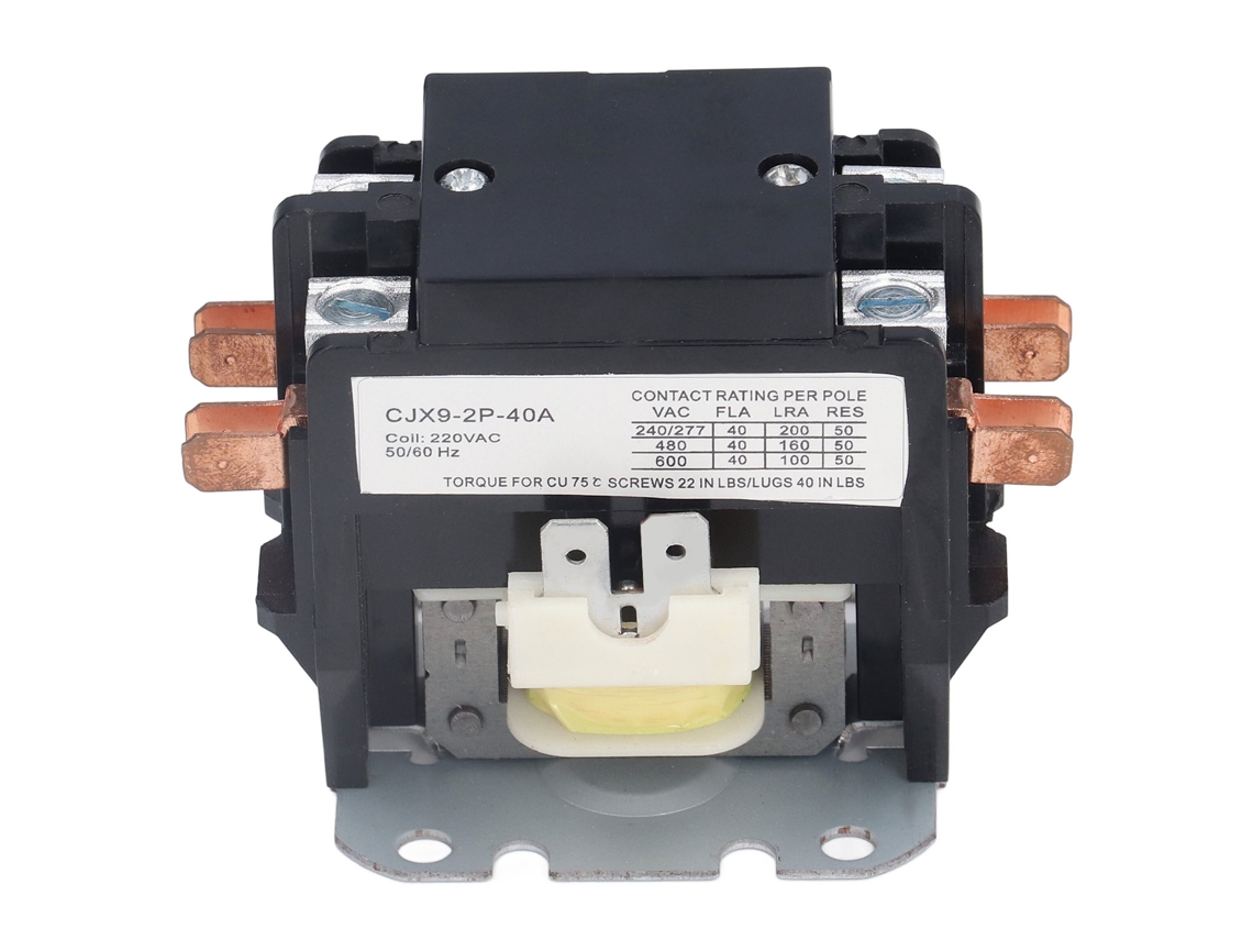Contator de Ar Condicionado 2p 40amp CJX9 Rail Din | S/MARCA