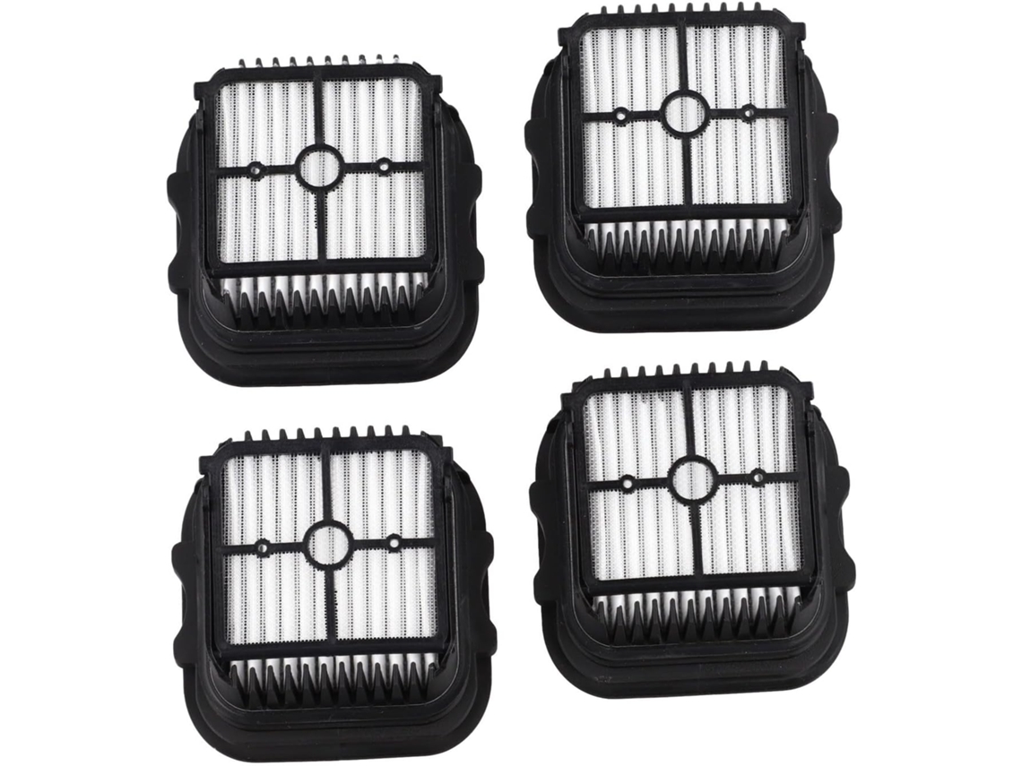 Kit Com 4 Filtros De Reposição Laváveis Para Aspirador Pó Sem Fio