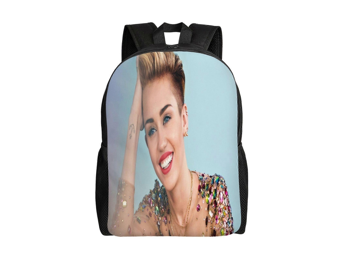 Mochila De Estudante Miley Cyrus T1758, Durável E Leve, Com Alças Impermeáveis ​​e Respiráveis. N1758 Olysi Shop