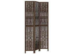 Room Divider, Room Dividers Vidaxl Marrom Madeira (40 X 220 Cm)