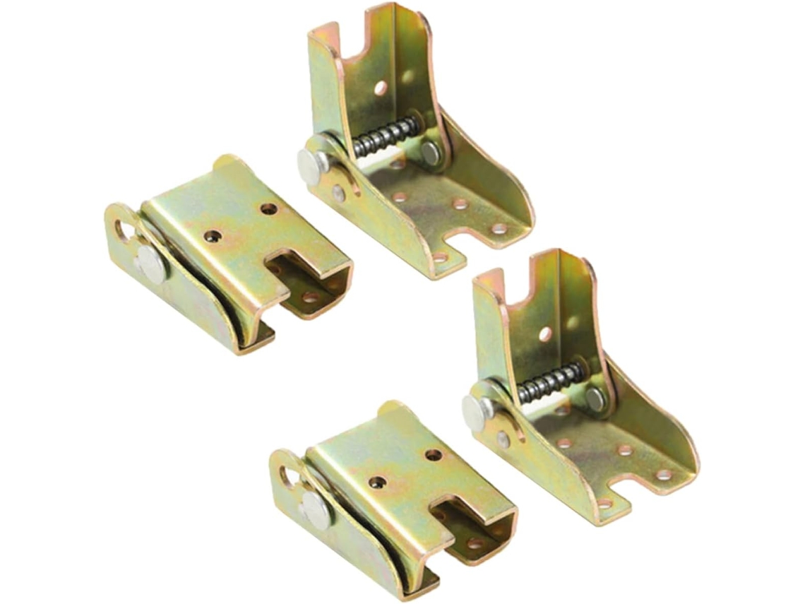 Conjunto De 4 Dobradiças Dobráveis Com Travamento Automático Para Pés