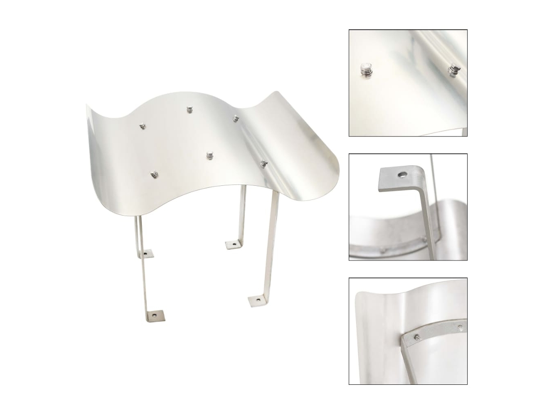 Chimney Cowl, Chimney Cowls Vidaxl (80 X 80 X 39 Cm)