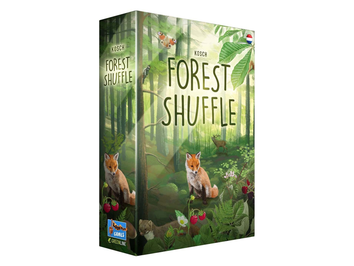 Jogo De Cartas Forest Shuffle Da Asmodee Um Jogo Estratégico Na Floresta Para Amantes Da Natureza.