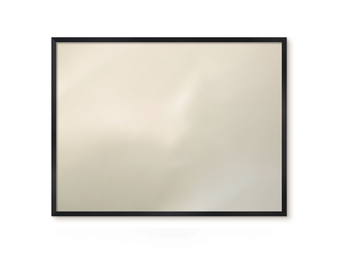 Quadro de parede magnético bege claro para escritório Espelharte (80x60 cm)