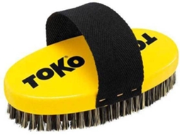 Ferramenta Para Ski TOKO Base Brush Oval Copper With Strap