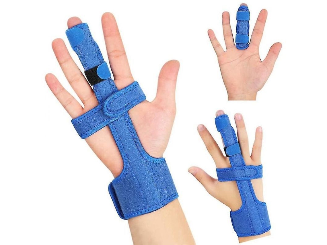Tirante De Corrección Para Dedos, Tirante Ajustable Para Dedos En Gatillo, Compatíveis Com Dedo Médio, Neopreno E Placa De Aço