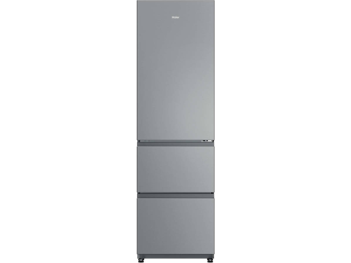 Frigorífico Combinado HAIER HTR3518ENMX (No Frost - 185 cm - 303 L - Inox)