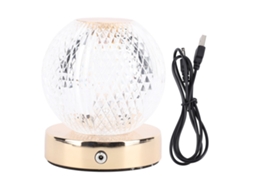 2026 lâmpada de Mesa Sem Fio Recarregável 3 Temperaturas de Cor, Controle Táctil, Iluminação Regulável, Lâmpada Noturna para Quarto e Sala de Jantar