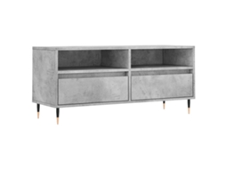 Tv Cabinet, Tv Cabinets Vidaxl Cinzeto Madeira Processada (n/a)