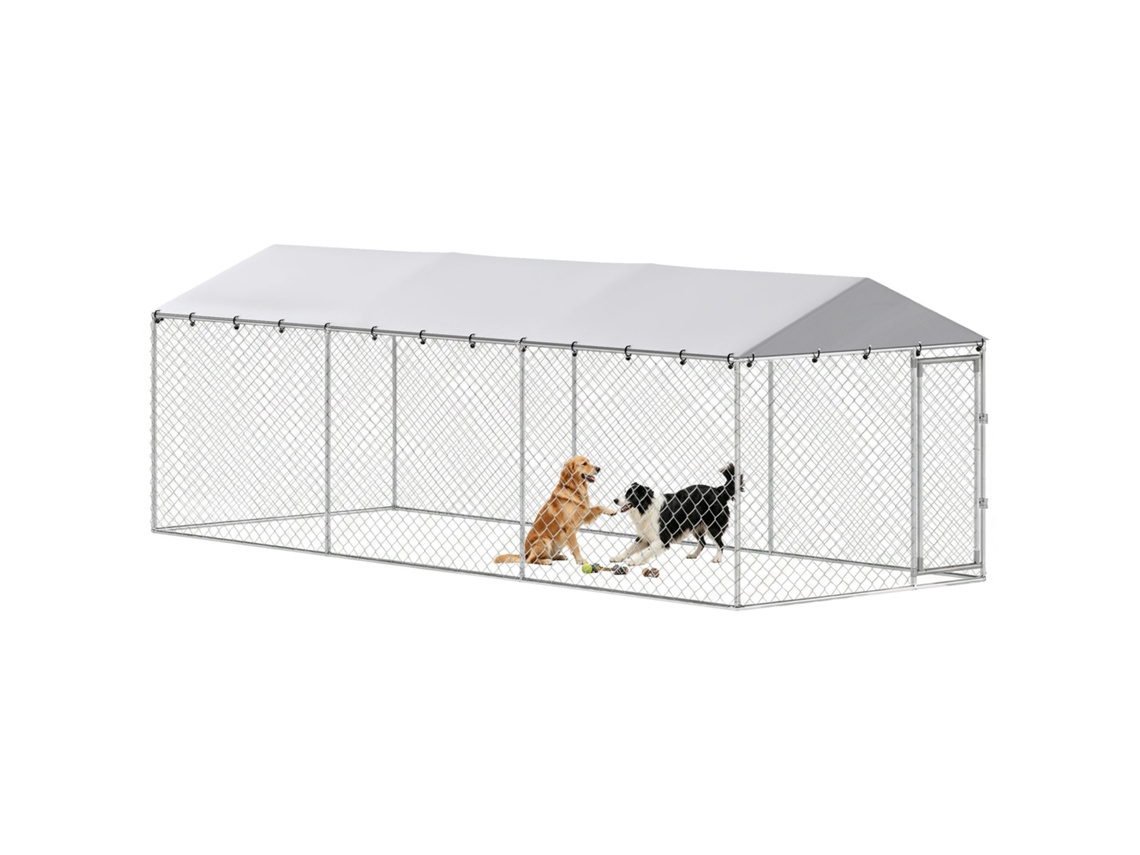 Casinha de Tecido Oxford para Cães E-TOWN 125x110x93cm