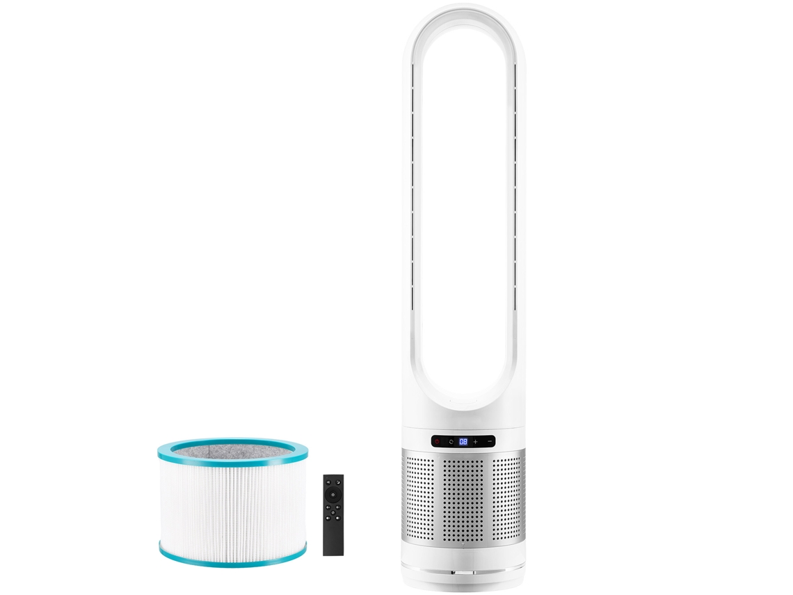 Ventilador De Torre Oscilante Succebuy De 40 Polegadas Com Controlo Remoto E Temporizador Ajustável