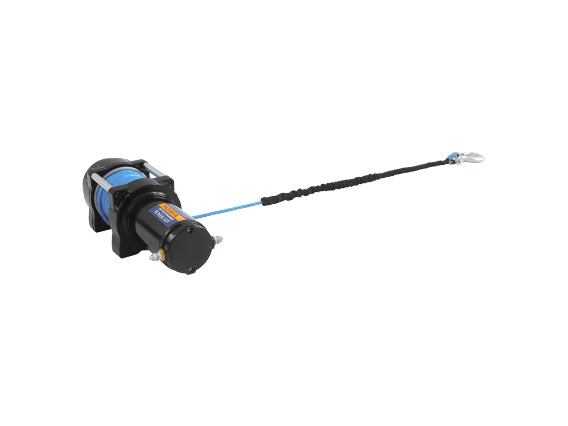 Guincho Elétrico 4500 Lbs, Corda De 15m, Função De Travamento Oem