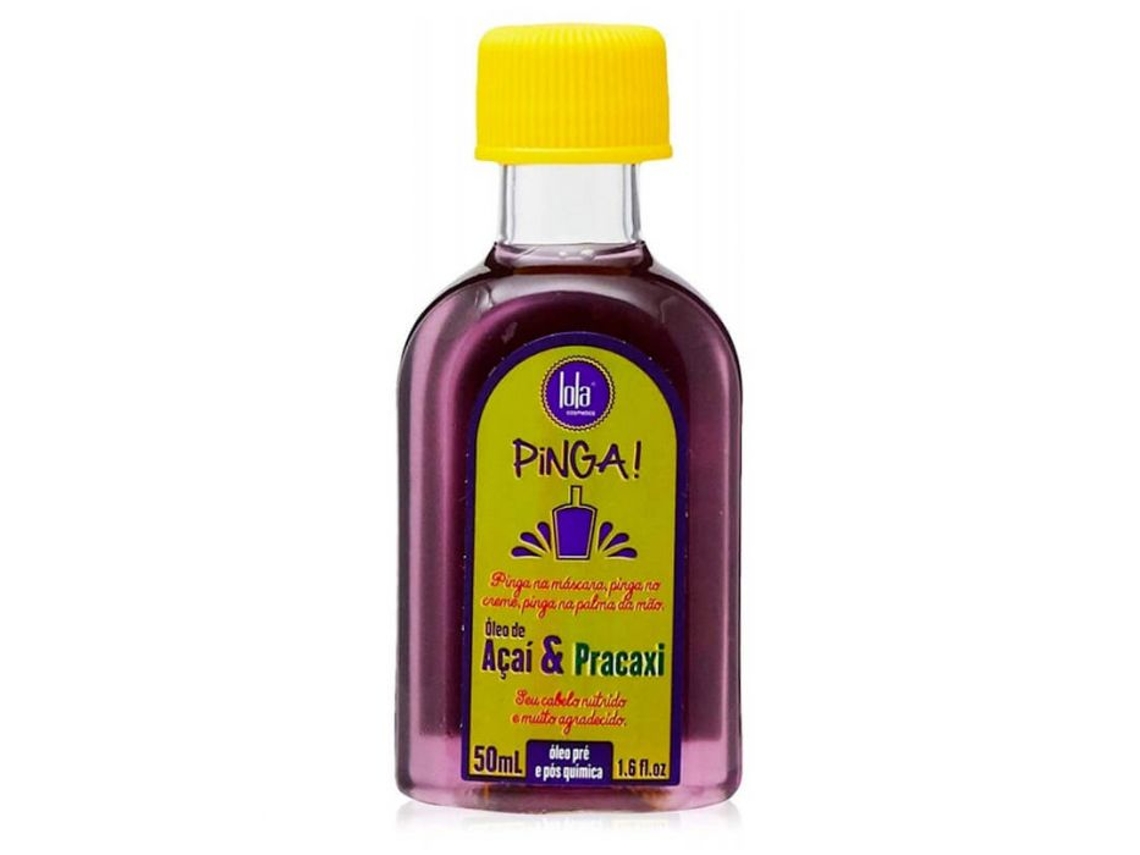 Óleo de Cabelo LOLA COSMETICS Pinga Açaí e Pracaxi (50 ml)