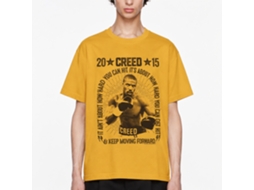 Rockinstone Rocky Movie Vintage Boxing Solid Ginger Adult T-shirt Size:xl
