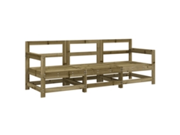 Garden Lounge Set, Garden Lounge Sets Vidaxl Marrom Madeira De Pinho Impregnada (n/a)