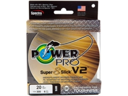 Linha de Pesca trançadas POWER PRO Super 8 Slick V2 (0.130 mm - 0,20 mm)