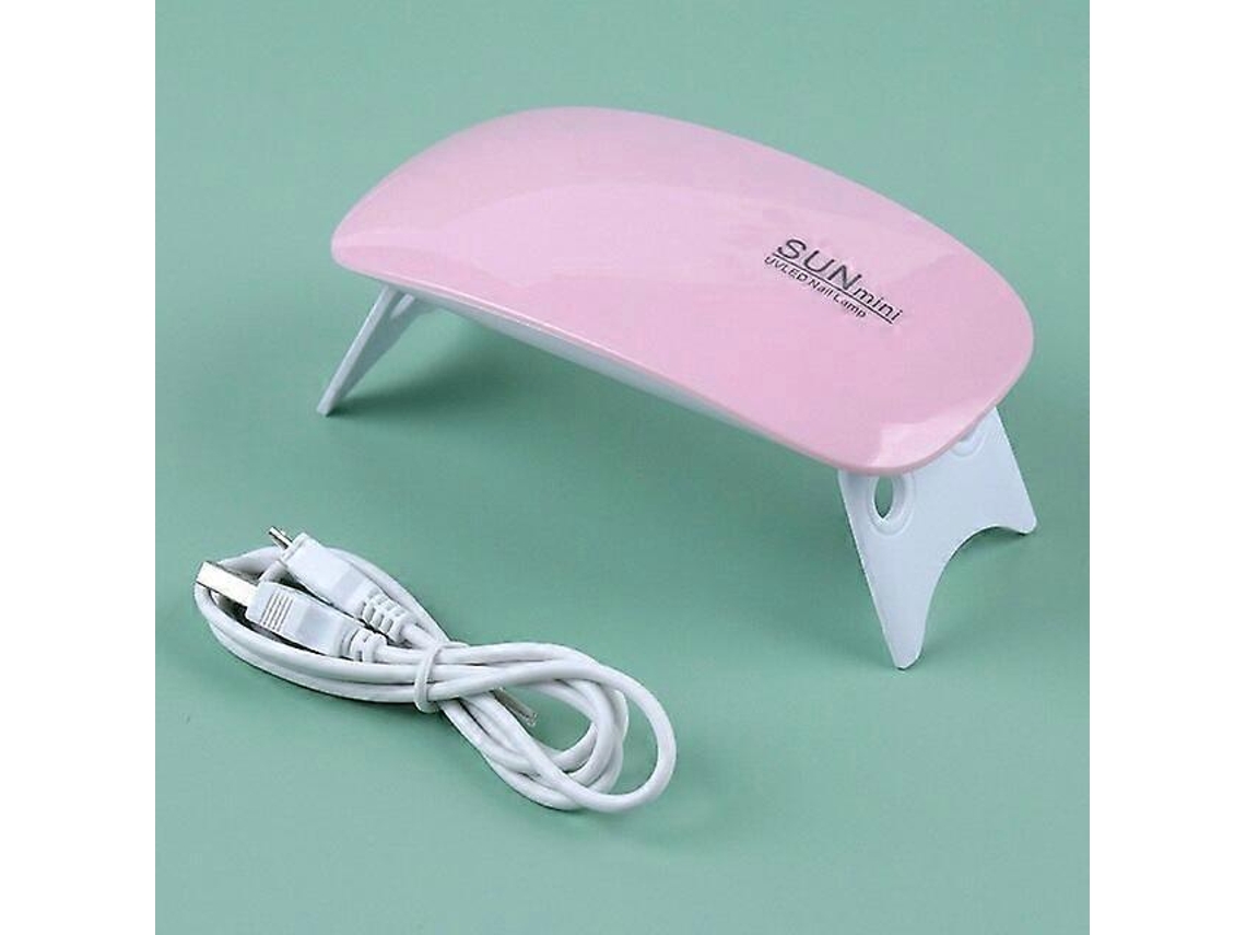 Mini Secador De Unhas Portátil De 12 W Com 6 Lâmpadas Uv De Led Para Uso Doméstico Em Manicure Para Secar Esmalte Com Cabo Usb. Ly Ebike