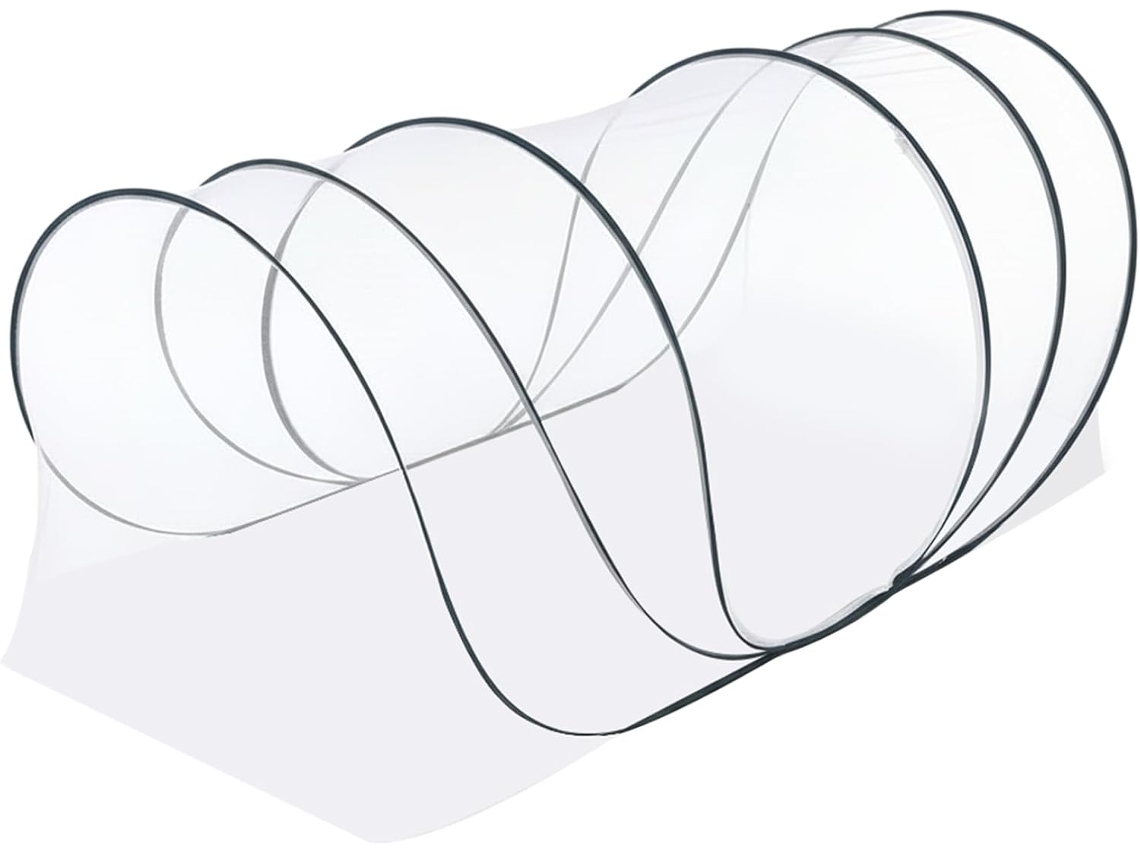 Tenda Com Mosquiteiro, Mosquiteiro Pop Up De Cobertura Total Para Cama Com Porta Zíper, Tenda Portátil Em Tela Para