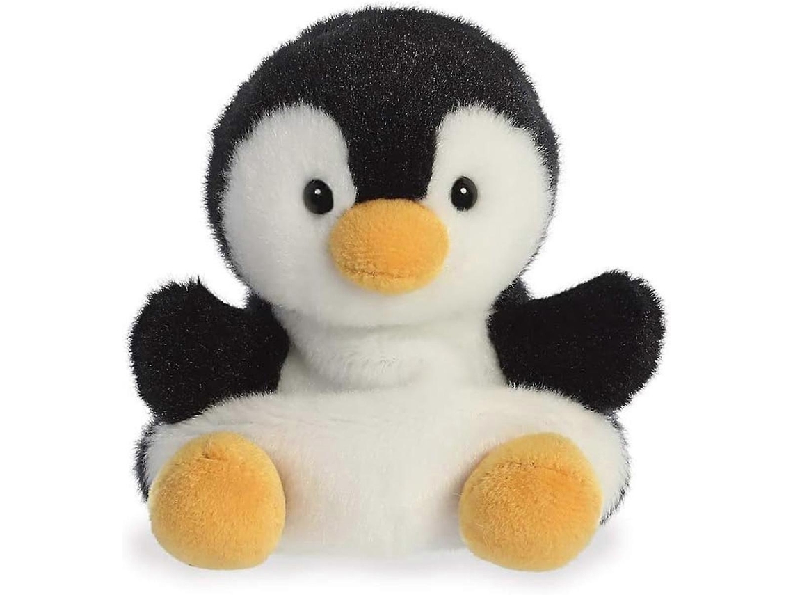 Aurora Palm Pals Chilli Penguin Pelúcia 5 Polegadas Brinquedo Macio Ecológico