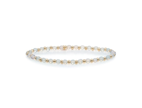 Pulseira Joias Brilhantes Pulseira Joias Brilhantes Interstelar Opalite Prata Banhada A Ouro Cor Do Material Amarelo Taill Sparkling Jewels
