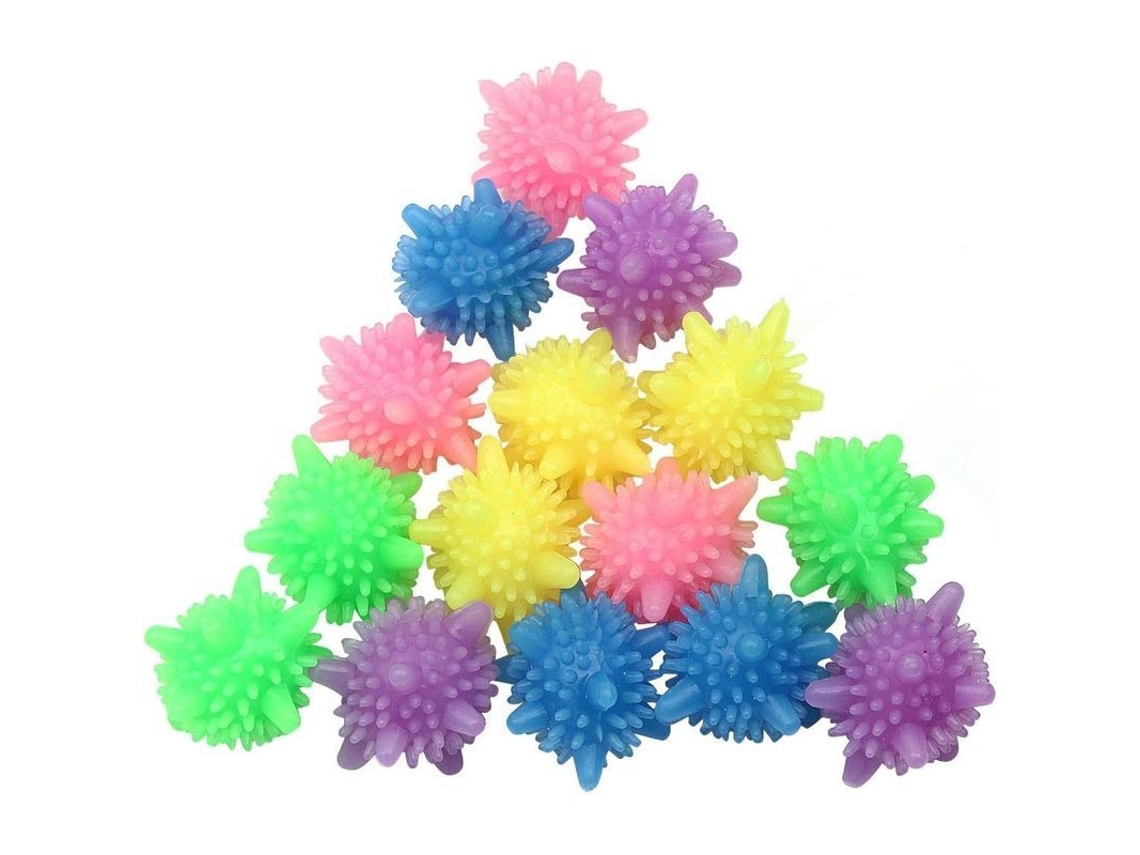 Pelotas De Lavado Reutilizables Ecológicas Anti-enredos Para Lavadora De Colores Sólidos