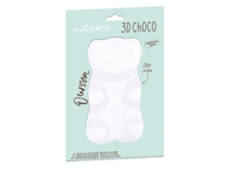 Molde de Urso 3D SCRAPCOOKING (17.5 x 10.6 cm - Plástico)