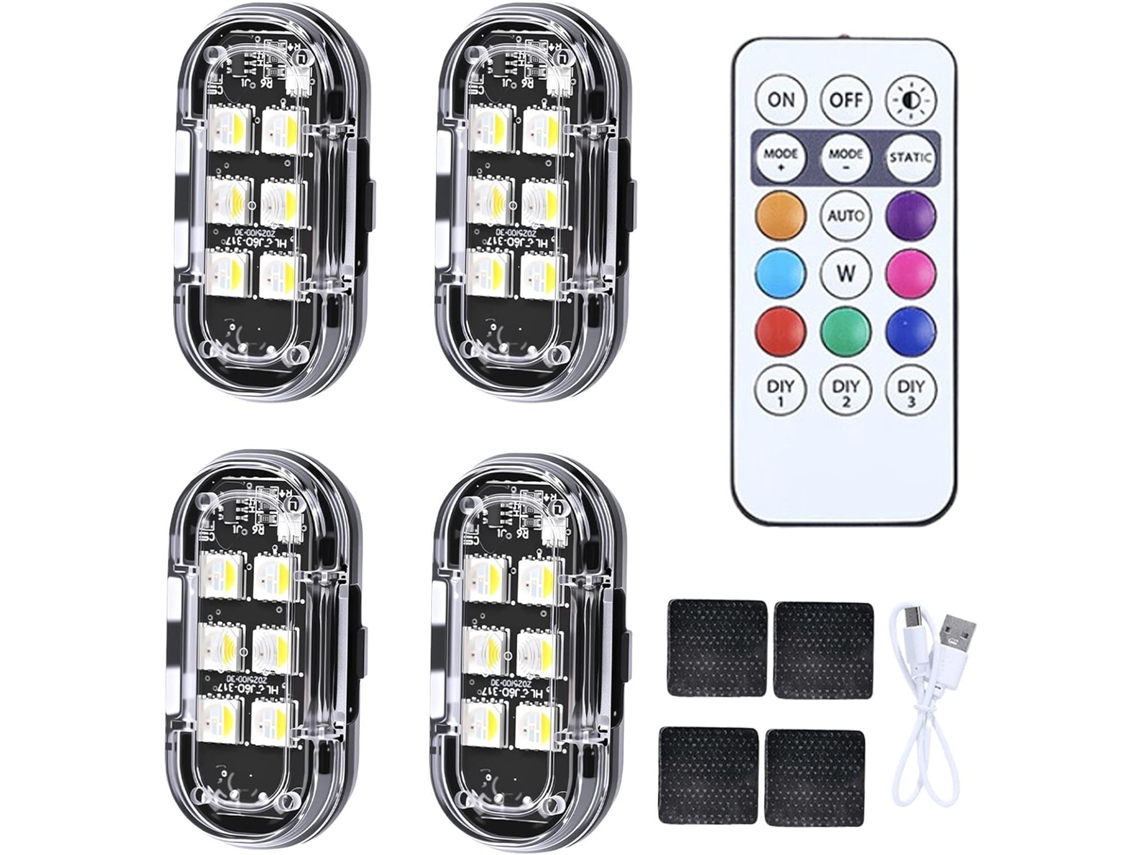Kit Genérico De Luz Estroboscópica Recarregável Led