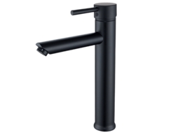 Deco Misturador De Lavatório Alto Preto Essebagno