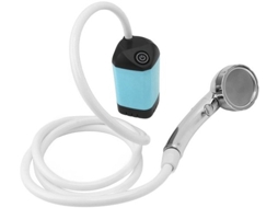 Douche Portátil - Douche De Camping - Oplaçável E Portátil - Carregável Por Bateria - Azul - Versões Ajustáveis - Apropriado Para Acampar E Viajar