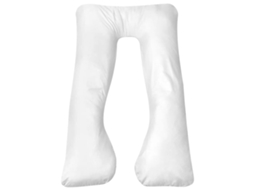 Vidaxl Almofada De Gravidez 90x145 Cm Branco