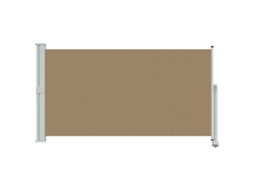 Conjunto 1 Barreira De Pátio Vidaxl Castanho-acinzentado Poliéster (160 X 300 Cm)