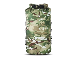 Bolsa Seca Impermeável Leve Com Cintos Para Boating Kayaking Hiking Camping Rafting Pesca