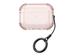 Capa Protetora Simples E Transparente Em Tpu Macio Para Fones De Ouvido Airpods 3, Com Cordão De Anel.