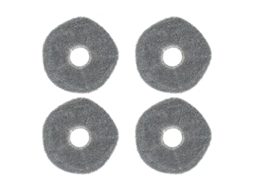 4 Peas De Pano De Esfrego Lavvel Para Aspirador De P Rob Omni X9 Pro / X10 Pro, Peas De Reposio, Almofada De Limpeza A Vcuo Yunzii