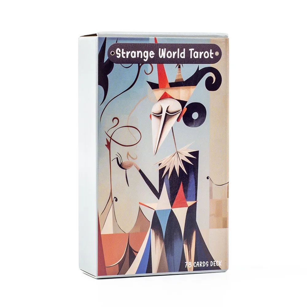 Cartas de Tarô Mundo Estranho Mais Vendidas : Adivinhação, Jogo de Tarô, Jogo de Tabuleiro para Festas (10,4 X 6 Cm) MDUG (78 Cartas)
