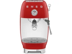 Máquina de Café com Cold Brew SMEG ECF03RDEU (15 Bar - Café moído e pastilhas - Vermelho)