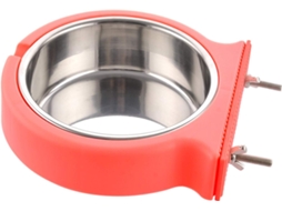 Comedouro e Bebedouro Suspenso para Animais de Estimação, Gaiola Removível, Tigelas de Aço Inoxidável para Cães, Gatos e Pequenos Animais AQUAFORGE