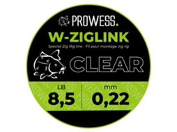 Monofilamento W-Ziglink 200 M Transparente 0.280 Mmprowess