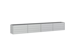 Garden Raised Bed, Garden Raised Beds Vidaxl Prateado Aço (320 X 40 X 45 Cm)